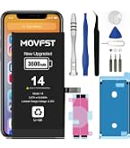 Amazon.com: WUHAO Replacement for iPhone 14 Battery,3600mAh